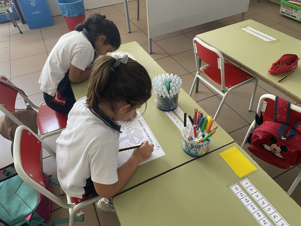 Alumnos de Educación Primaria del Colegio San Agustín
